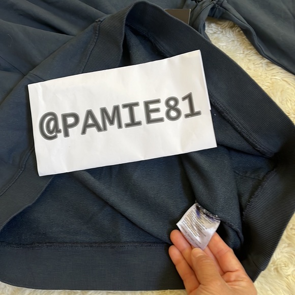 ONIA Men’s Blue/Gray Garment Dye French Terry Pullover  Hoodie Size L NWT - Picture 12 of 13